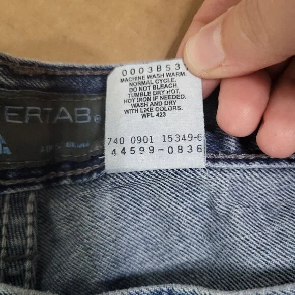 SILVERTAB LEVI'S Men's Jeans SZ 38x34 Y2K VINTAGE Baggy Fit *READ